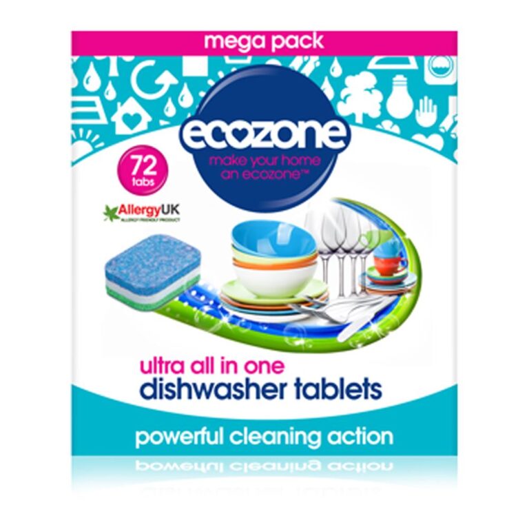 Ecozone All In One Ultra Dishwasher Tablets 72