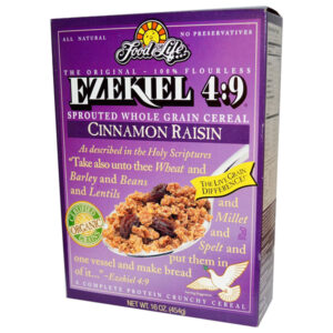 Food For Life Ezekiel Sprouted Whole Grain Cereal Cinnamon & Raisin 454g
