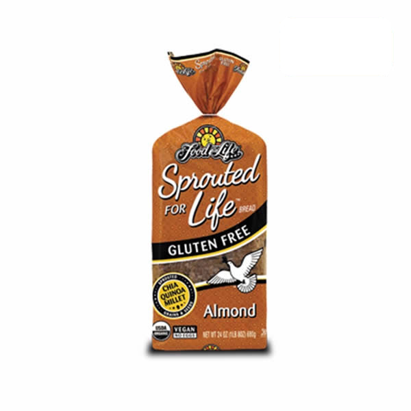 Food For Life (Frozen) GF Sprouted for Life Almond Bread 680g