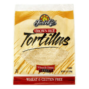 Food For Life Brown Rice Tortillas Gluten Free 340g