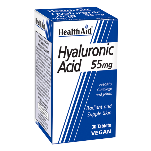 HealthAid Hyalluronic Acid 55mg 30 Tablets