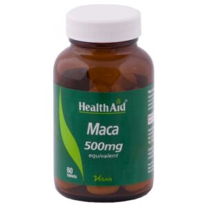 HealthAid Maca 500mg Equivalent 60 Tablets