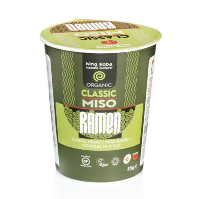 King Soba Organic Classic Miso Ramen Cup