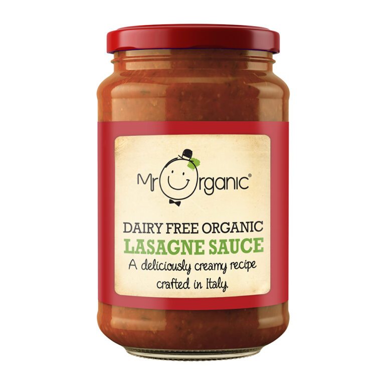 Mr Organic Dairy Free Creamy Lasagne Pasta Sauce