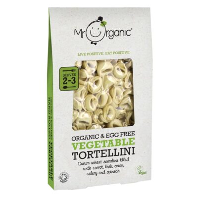 Mr Organic Egg Free Tortellini with Vegetables