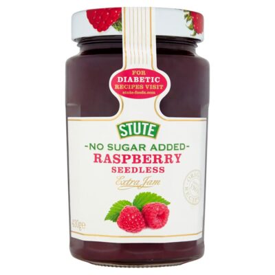 Stute No Sugar Added Raspberry Seedless Jam