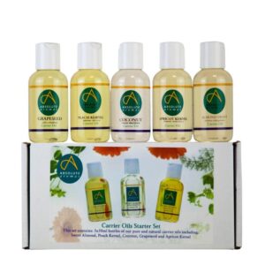 Absolute Aromas Carrier Oils Set Of 5 X 50ml