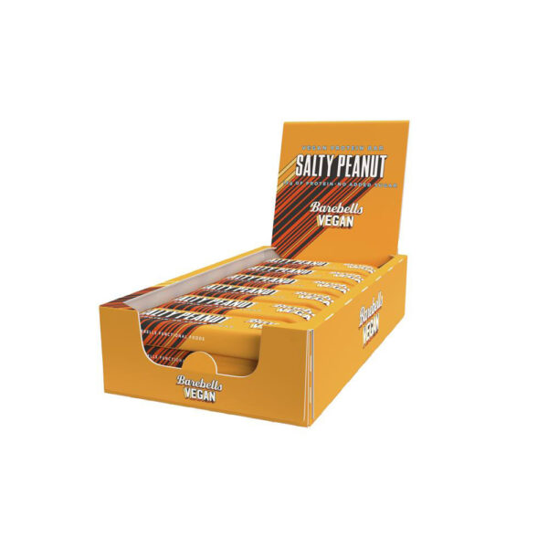 Barebells Vegan Salty Peanut Protein Bar 55g X 12