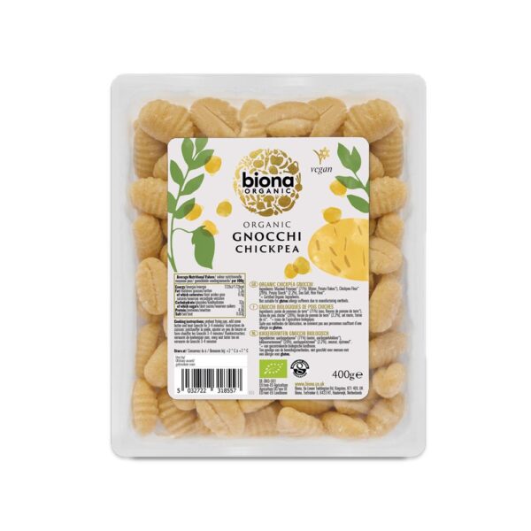 Biona Organic Chick Pea Gnocchi 350g