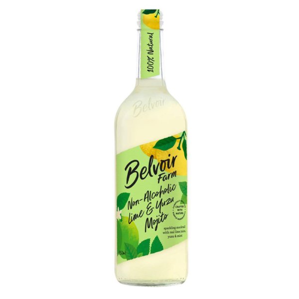 Belvoir Farm Non-Alcoholic Lime & Yuzu Mojito (Min. 2)