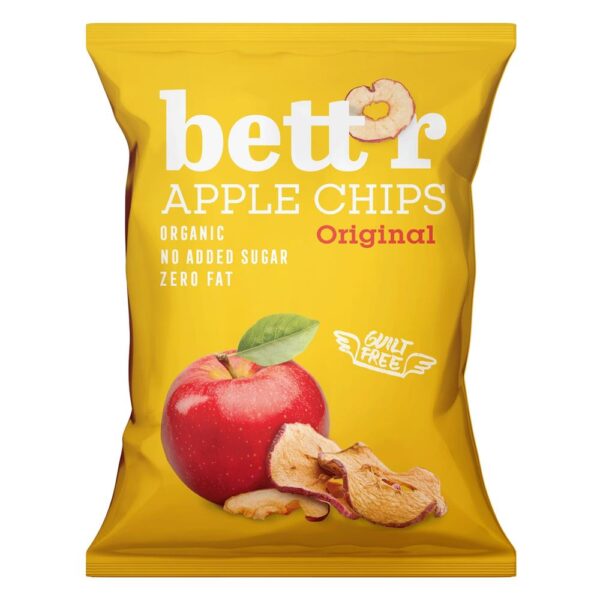 Bettr Organic Apple Chips 50g X 10