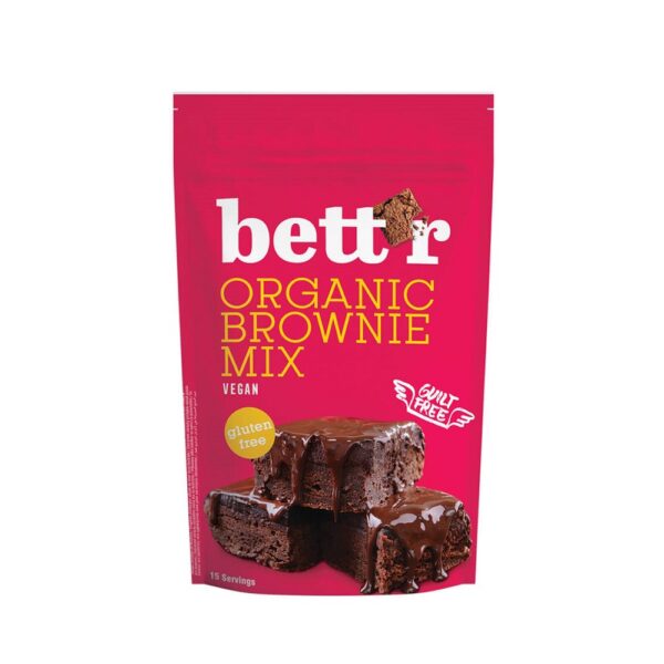 Bettr Organic Gluten Free Brownie Mix 400g