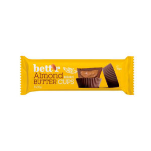 Bettr Organic Nut Butter Cups With Almond 39g X 12