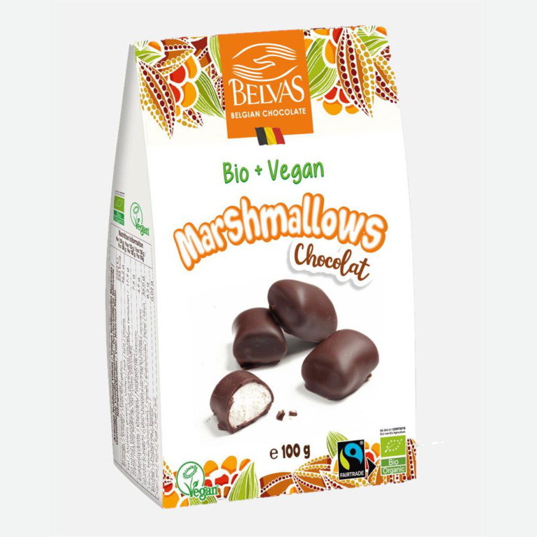 Belvas Vegan Chocolate Marshmallows Bio