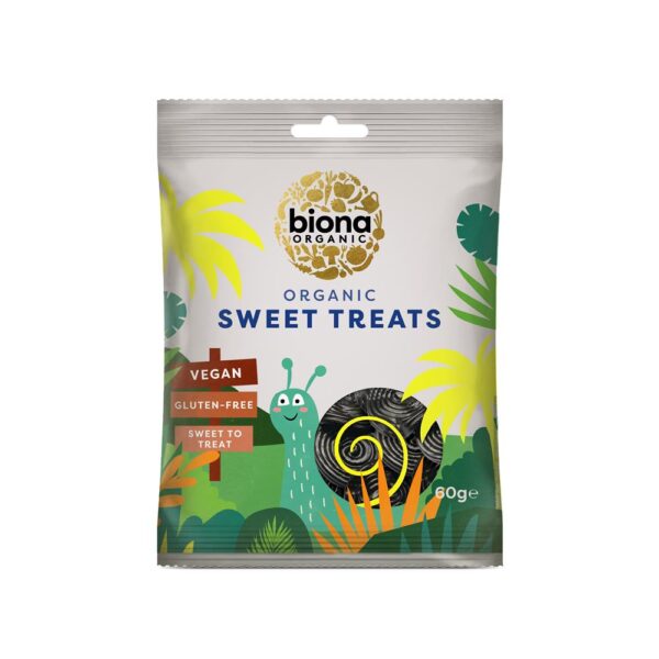 Biona Organic Licorice Spirals 75g (Min. 2)