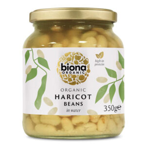 Biona Organic Haricot Beans In Glass Jar 350g