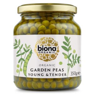 Biona Organic Garden Pea Young & Tender 350g (Min. 2)