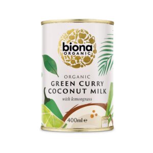 Biona Organic Green Curry Coconut Milk 400ml (Min. 2)