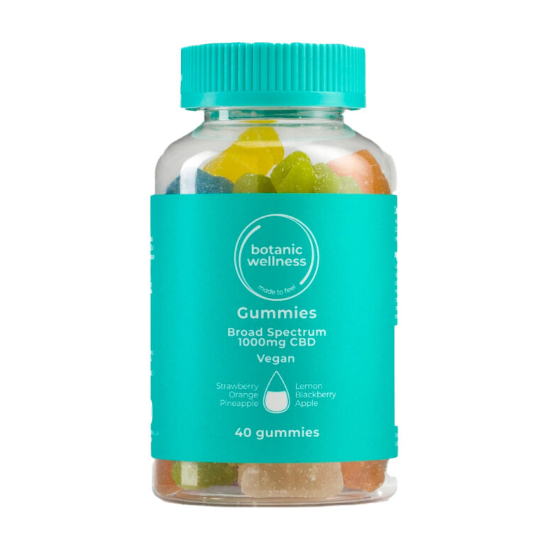 Botanic Wellness 1000mg CBD Vegan Gummy 40