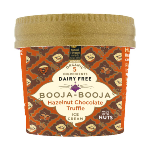 Booja-Booja Hazelnut Chocolate Truffle Dairy Free Ice Cream 110ml (Min. 11)