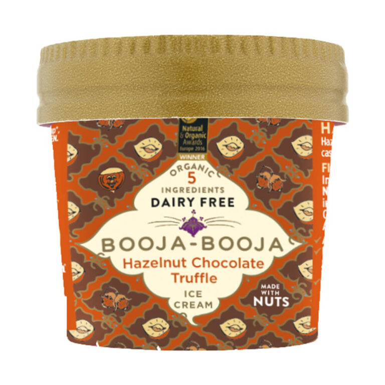Booja-Booja Hazelnut Chocolate Truffle Dairy Free Ice Cream