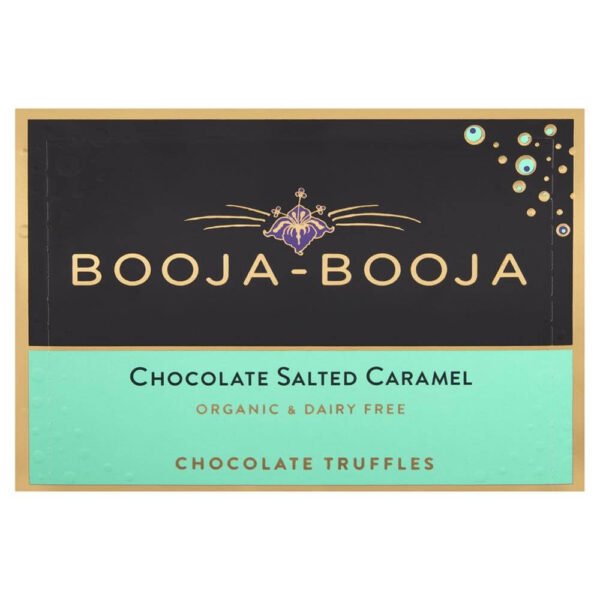 Booja-Booja Chocolate Salted Caramel Chocolate Truffles 92g