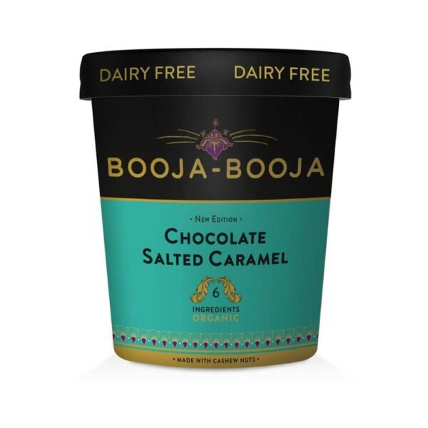 Booja-Booja Chocolate Salted Caramel Dairy Free Ice Cream 465ml