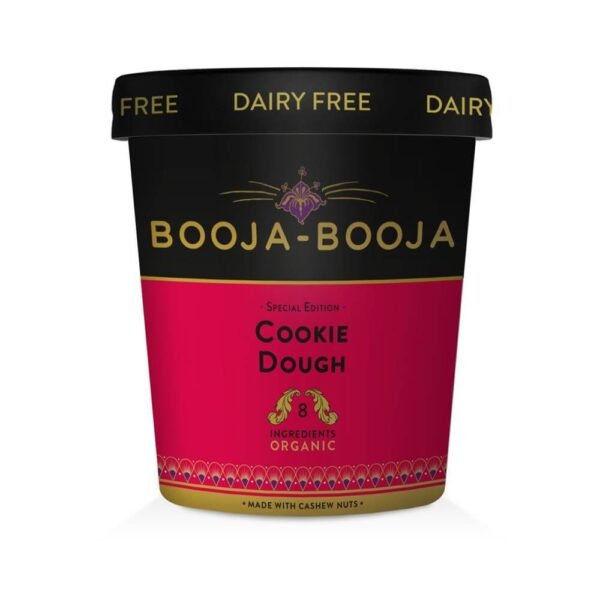 Booja-Booja Cookie Dough Dairy Free Ice Cream 465ml