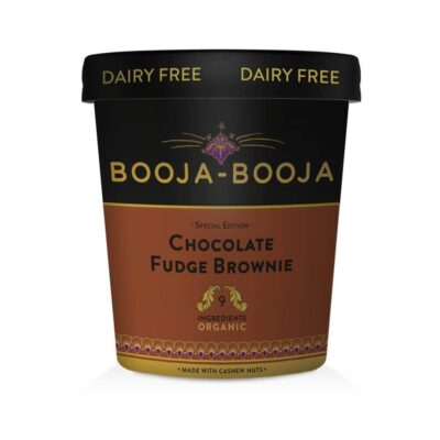 Booja-Booja Chocolate Fudge Brownie Dairy Free Ice Cream