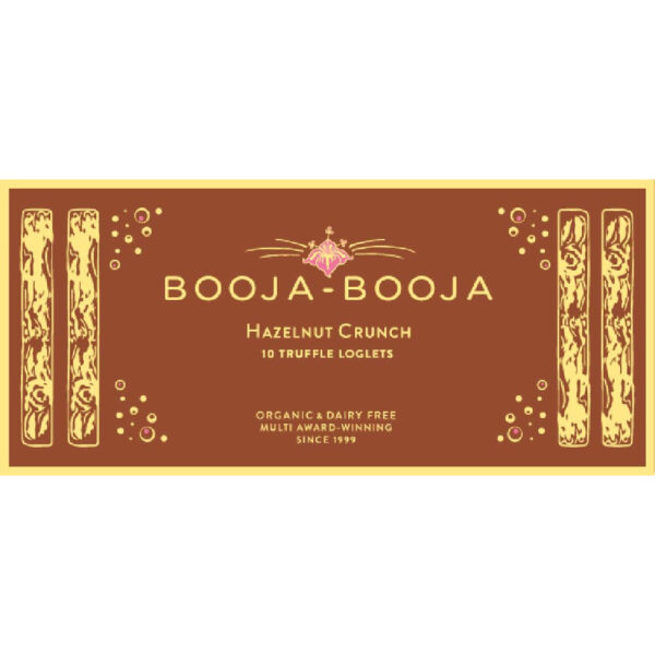 Booja-Booja Hazelnut Crunch 10 Truffle Logs 115g