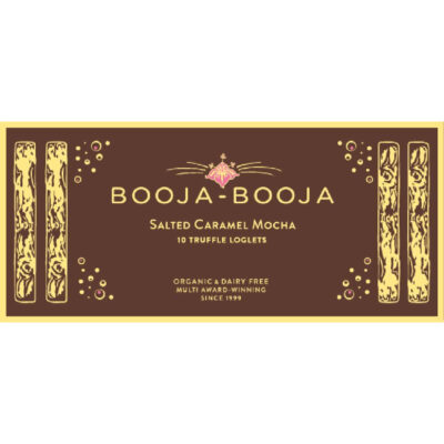 Booja-Booja Salted Caramel Mocha 10 Truffle Logs