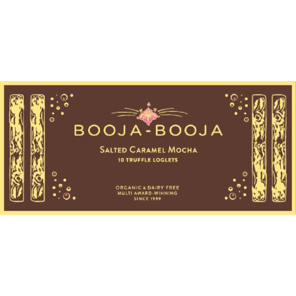 Booja-Booja Salted Caramel Mocha 10 Truffle Logs 115g