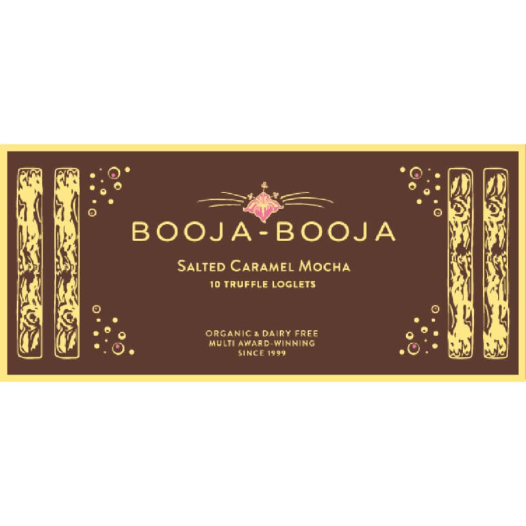 Booja-Booja Salted Caramel Mocha 10 Truffle Logs