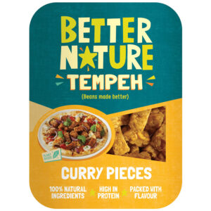 Better Nature Curry Tempeh Pieces 180g