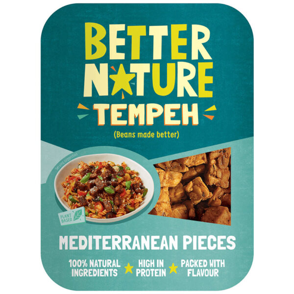 Better Nature Mediterranean Tempeh Pieces 180g