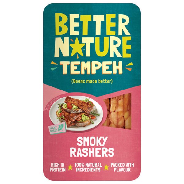 Better Nature Smoky Tempeh Rashers 180g