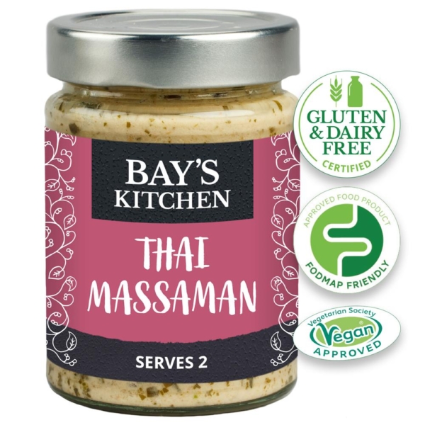 Bays Kitchen Thai Massaman Stir-In Sauce Low Fodmap 260g (Min. 2)