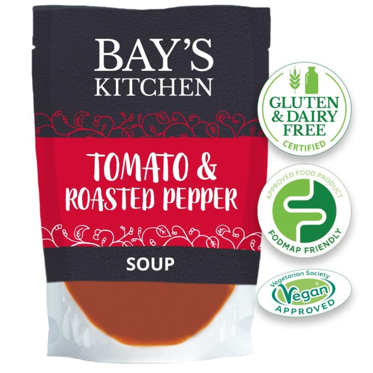Bays Kitchen Tomato & Roasted Pepper Soup Low Fodmap