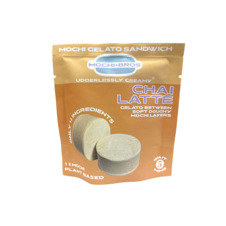 Mochi Bros Chai Latte Mochi Gelato Sandwich
