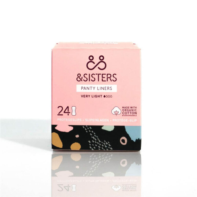 &SISTERS 100% Organic Cotton Liners Zero Plastic Zero Bleach