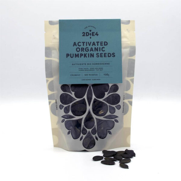 2DiE4 Live Foods Activated Organic Pumpkin Seeds 100g