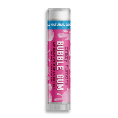 Crazy Rumors Bubble Gum Flavoured Lip Balm