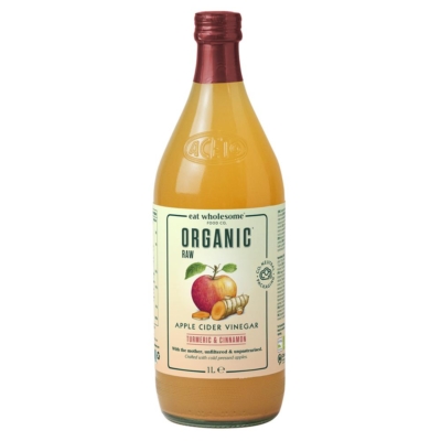 Eat Wholesome Organic Apple Cider Vinegar with Turmeric & Cinnamon