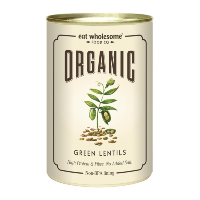 Eat Wholesome Organic Green Lentils