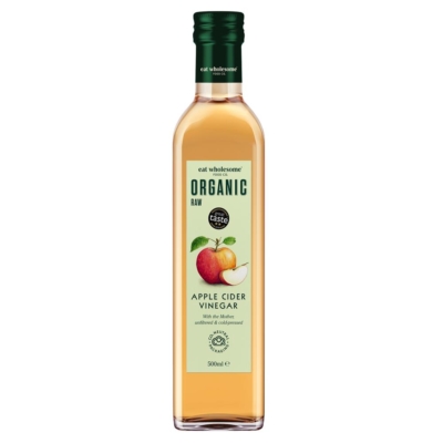 Eat Wholesome Organic Raw Apple Cider Vinegar With The Mother