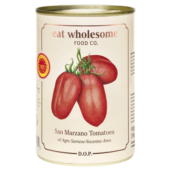 Eat Wholesome San Marzano Tomatoes D.O.P. 400g (Min. 2)