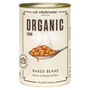 Eat Wholesome Organic Baked Beans 400g (Min. 3)