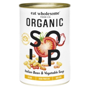 Eat Wholesome Organic Tuscan Bean & Vegetable Soup 400g (Min. 2)