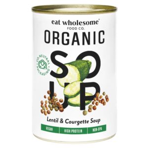 Eat Wholesome Organic Lentil & Courgette Soup 400g (Min. 2)