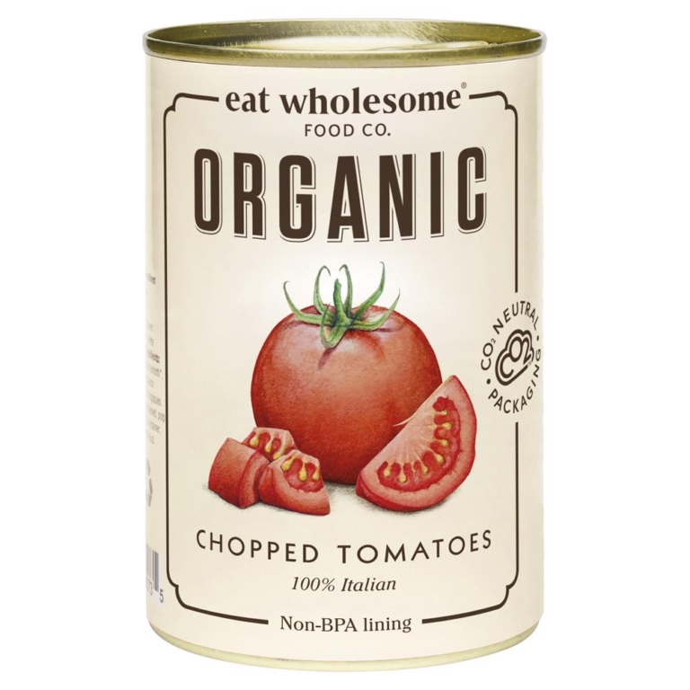 Eat Wholesome Organic Chopped Tomatoes
